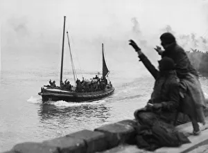 The Lowescroft lifeboat the Agnes Cross out on exercises as part of her routine monthly The Lowescroft lifeboat the Agnes Cross out on exercises as part of her routine monthly