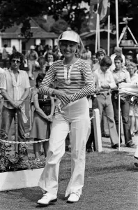 The LPGA Championship Golf at Sunningdale. Laura Baugh of the USA. 3rd August 1977 The LPGA Championship Golf at Sunningdale. Laura Baugh of the USA. 3rd August 1977