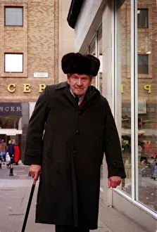Ludovic Kennedy TV Presenter March 1999 On Sauchiehall Street Ludovic Kennedy TV Presenter March 1999 On Sauchiehall Street