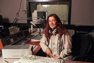 Images Dated 8th June 1995: LYNNE FRANKS BROADCASTER AND BOSS OF VIVA RADIO 08 / 06 / 1995