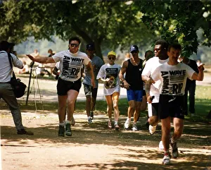 Madonna Singer Actress leaves her London Hotel and goes jogging in Hyde Park accompanied Madonna Singer Actress leaves her London Hotel and goes jogging in Hyde Park accompanied