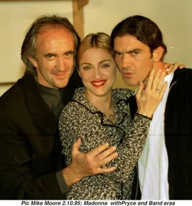 Madonna who will play the part of Eva Peron in a £2 Madonna who will play the part of Eva Peron in a £2