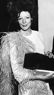 Maggie Smith Actress March 1970 pictured at the London Palladium TV Maggie Smith Actress March 1970 pictured at the London Palladium TV