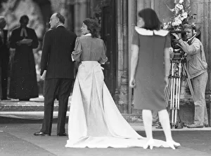 MAJOR RON FERGUSON AT THE REHEARSAL OF THE MARRIAGE OF PRINCE ANDEW TO SARAH FERGUSON MAJOR RON FERGUSON AT THE REHEARSAL OF THE MARRIAGE OF PRINCE ANDEW TO SARAH FERGUSON