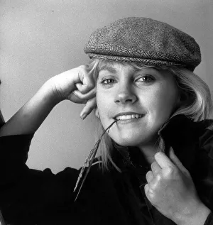 Malandra Burrows actress in Emmerdale Farm. October 1988 Malandra Burrows actress in Emmerdale Farm. October 1988