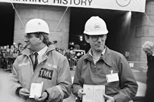 Images Dated 1st December 1990: Malcolm Rifkind (Right), Secretary of State for Transport
