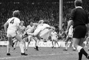 Manchester City 0 v. West Ham United 1. April 1982 MF06-23-082 *** Local Caption *** Manchester City 0 v. West Ham United 1. April 1982 MF06-23-082 *** Local Caption ***