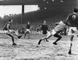 Manchester City 1 v West Ham United 5 League Division One match at Maine Road Manchester City 1 v West Ham United 5 League Division One match at Maine Road