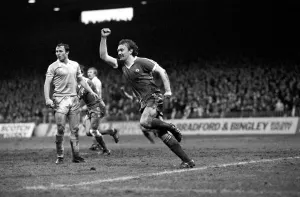 Manchester City 3 v. Middlesbrough 2. Division One Football . January 1981 MF01-13-006 Manchester City 3 v. Middlesbrough 2. Division One Football . January 1981 MF01-13-006