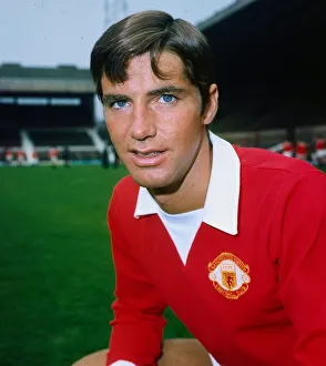 Manchester United football player Martin Buchan August 1972 Manchester United football player Martin Buchan August 1972