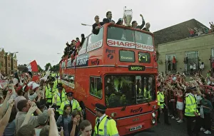 Manchester United Football Team Celebrations May 1999 Manchester United home coming Manchester United Football Team Celebrations May 1999 Manchester United home coming