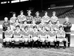 Manchester United pose for a pre season team group photograph at Old Trafford July Manchester United pose for a pre season team group photograph at Old Trafford July