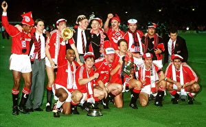 Manchester United team FA Cup Final Replay 1990 Crystal palace v Manchester United Manchester United team FA Cup Final Replay 1990 Crystal palace v Manchester United