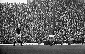 Manchester United v Arsenal - October 1967 Denis Law of Manchester United Manchester United v Arsenal - October 1967 Denis Law of Manchester United