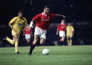 Manchester United v Galatasary1993/4 European Champions League Eric cantona *STRICTLY Manchester United v Galatasary1993/4 European Champions League Eric cantona *STRICTLY