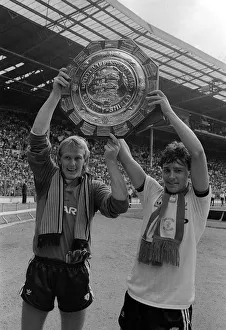 Manchester United v Liverpool Charity Shield 1983 Both teams share the Charity Manchester United v Liverpool Charity Shield 1983 Both teams share the Charity