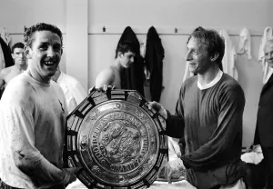 Manchester United v Tottenham Hotspur August 1967 Dennis Law Manchester United v Tottenham Hotspur August 1967 Dennis Law