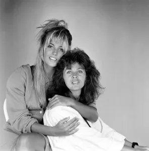 Mandy Smith with her mother Patsy Smith. 20th August 1986 Mandy Smith with her mother Patsy Smith. 20th August 1986
