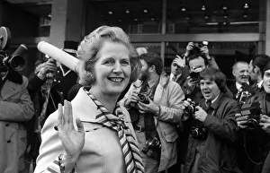 Margaret Thatcher acclaimed as Conservative leader Feb 1975 Margaret Thatcher acclaimed as Conservative leader Feb 1975