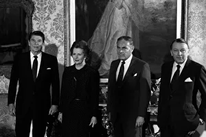 Margaret Thatcher British Prime Minister - June 1982 with US President Ronald Margaret Thatcher British Prime Minister - June 1982 with US President Ronald