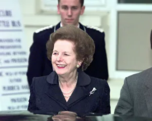 Margaret Thatcher former British Prime Minister Oct 1998 at the Conservative Party Margaret Thatcher former British Prime Minister Oct 1998 at the Conservative Party