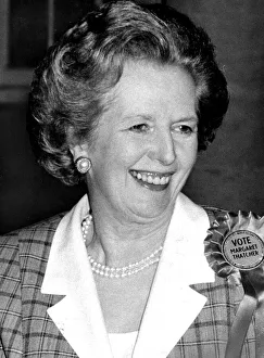 Margaret Thatcher campaigning in Finchley - June 1987 Margaret Thatcher campaigning in Finchley - June 1987