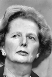 Margaret Thatcher at Conservative party conference, Conference Centre Margaret Thatcher at Conservative party conference, Conference Centre
