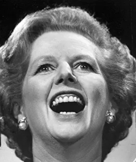Margaret Thatcher giving speech - June 1983 Margaret Thatcher giving speech - June 1983