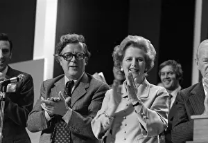 Margaret thatcher Oct 1977 and Sir Geoffrey Howe Conservative Party Conference Margaret thatcher Oct 1977 and Sir Geoffrey Howe Conservative Party Conference