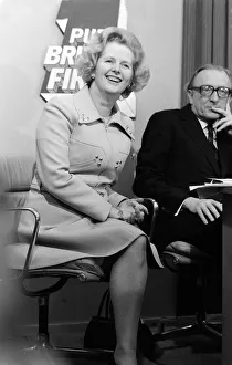 Margaret Thatcher, October 1974, election press conference Margaret Thatcher, October 1974, election press conference