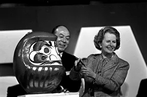 MARGARET THATCHER OPENING NISSAN FACTORY 1986 1993/002259 MARGARET THATCHER OPENING NISSAN FACTORY 1986 1993/002259