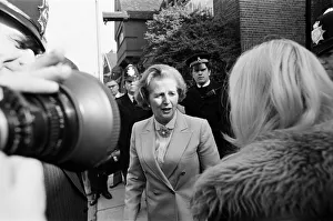 Margaret Thatcher pictured in London. May 1979 Margaret Thatcher pictured in London. May 1979