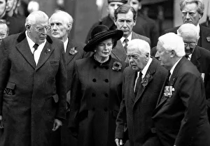Margaret Thatcher with former Prime Ministers Edward Heath Harold Wilson Margaret Thatcher with former Prime Ministers Edward Heath Harold Wilson