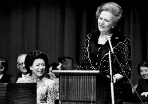 Margaret Thatcher and Princess Margaret at NSPCC meeting - May 1984 Margaret Thatcher and Princess Margaret at NSPCC meeting - May 1984