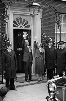 Margaret Thatcher wins 1979 General Election - new Prime Minister outside No 10 Downing Margaret Thatcher wins 1979 General Election - new Prime Minister outside No 10 Downing