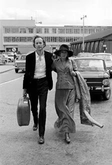 Marianne Faithfull and Lord Rossmore. June 1970 70-6821 Marianne Faithfull and Lord Rossmore. June 1970 70-6821