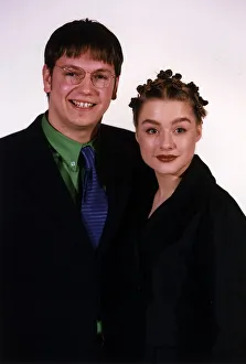 Mark Homer Actor With Actress Daniella Denby Ashe Who Star In The TV Programme Eastenders Mark Homer Actor With Actress Daniella Denby Ashe Who Star In The TV Programme Eastenders
