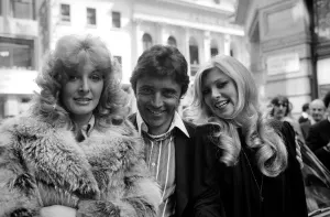 Marti Caine left seen here with Sacha Distel and Lynsey de Paul They were in Marti Caine left seen here with Sacha Distel and Lynsey de Paul They were in