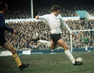 Martin Chivers Spurs 1971 football Tottenham Hotspur v Chelsea Martin Chivers Spurs 1971 football Tottenham Hotspur v Chelsea