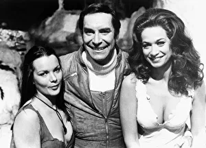 Martin Landau American actor with models 1974 Martin Landau American actor with models 1974