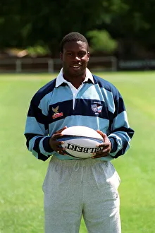 Martin Offiah : Rugby League, August 1996. Plays for Bedford rugby club Martin Offiah : Rugby League, August 1996. Plays for Bedford rugby club
