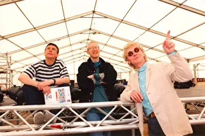 Marty Craggs, Ray Laidlaw and Billy Mitchell of Lindisfarne prepare for welcome concert Marty Craggs, Ray Laidlaw and Billy Mitchell of Lindisfarne prepare for welcome concert