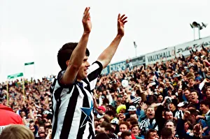Match action Newcastle United 7-1 Leicester City 1993 League Campaign Match action Newcastle United 7-1 Leicester City 1993 League Campaign