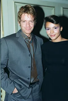 Max Beesley actor with friend at TV Awards March 1998 Pictured at the Grosvenor Max Beesley actor with friend at TV Awards March 1998 Pictured at the Grosvenor