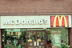 McDonald's Restaurant, Tamworth, 11th April 1991 McDonald's Restaurant, Tamworth, 11th April 1991