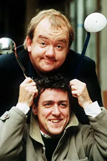Mel Smith comedian and Griff Rhys Jones A©mirrorpix Mel Smith comedian and Griff Rhys Jones A©mirrorpix