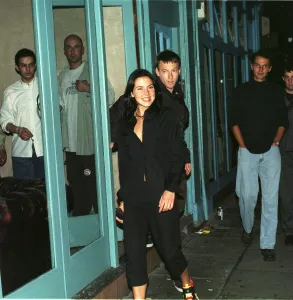 Melanie Chisholm aka Mel C in pop group September 1998 the Spice Girls leaving the Mango Melanie Chisholm aka Mel C in pop group September 1998 the Spice Girls leaving the Mango
