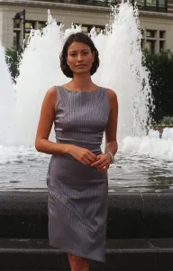 Melanie Sykes Televsion Presenter October 1998 launches new Silver Service Melanie Sykes Televsion Presenter October 1998 launches new Silver Service
