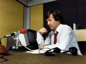 Melvyn Bragg Radio and Tv Presenter pictured at the BBC recording his program Melvyn Bragg Radio and Tv Presenter pictured at the BBC recording his program