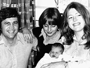 Melvyn Bragg TV arts programme presenter visits his wife Catie after the birth os their Melvyn Bragg TV arts programme presenter visits his wife Catie after the birth os their